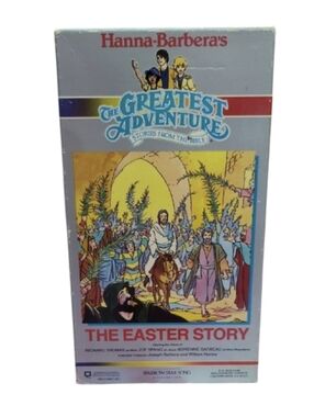 6/$15 Hanna-Barbera The Greatest Adventure: The Easter Story VHS Tape